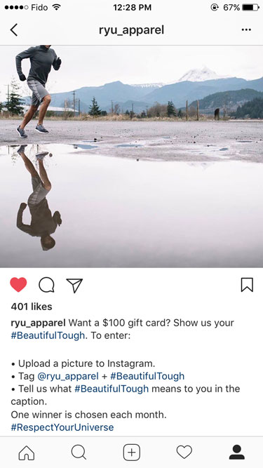 instagram competition