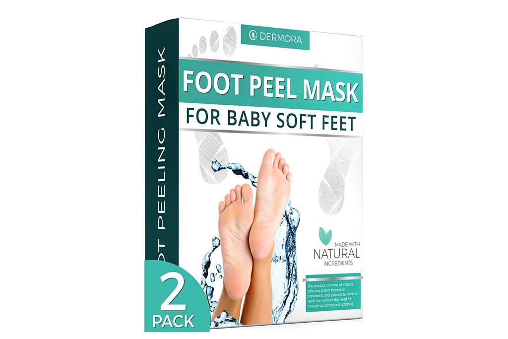 dermora, foot peel mask