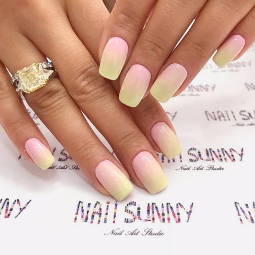 Squoval Nails For Practical Women #squoval #longnails #ombrenails