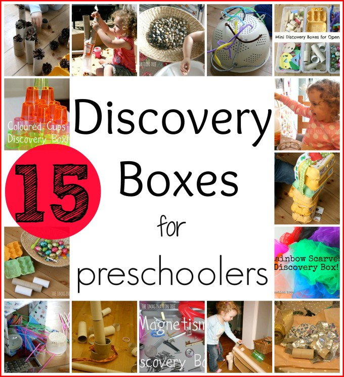 15 discovery boxes for toddlers and preschoolers