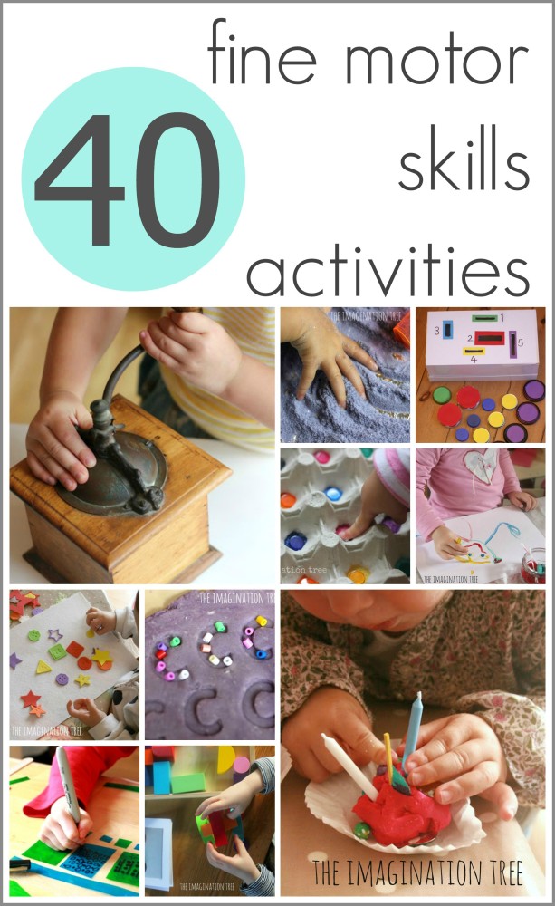 40 fine motor skills activities for children