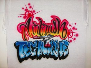 How to airbrush T Shirts